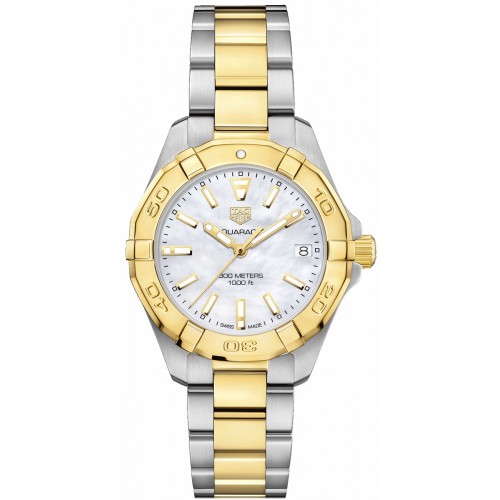 Tag Heuer Aquaracer Pearl Dial Women's Luxury Watch WBD1320-BB0320